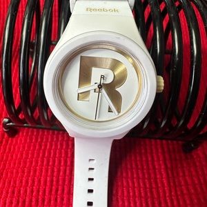 White Gold Reebok watch